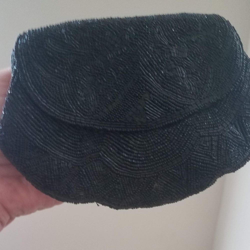 Vintage Beaded Belt or Handheld Handbag